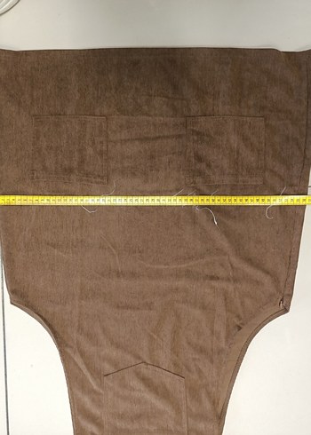 XL kısa elbise salopet - Görsel 6