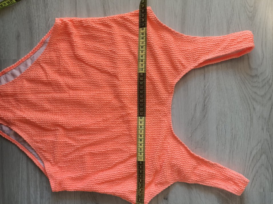 Boohoo 46 beden Turuncu Düz Kesim Kadın Mayo - Görsel 5