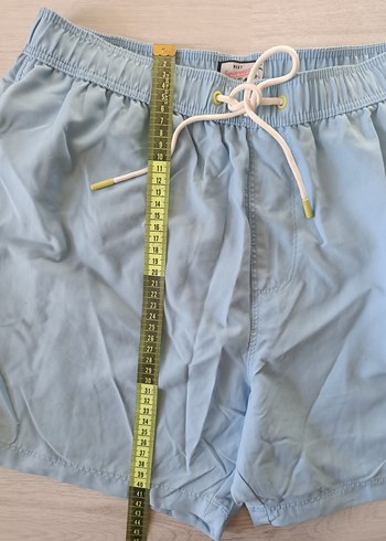 Next M beden Mavi Bel Bağcıklı Erkek Mayo - Görsel 3