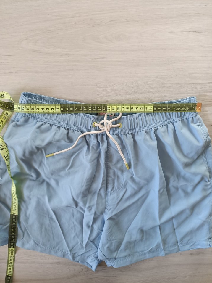 Next M beden Mavi Bel Bağcıklı Erkek Mayo - Görsel 5