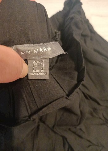 Primark 40 beden siyah kısa şort - Görsel 3