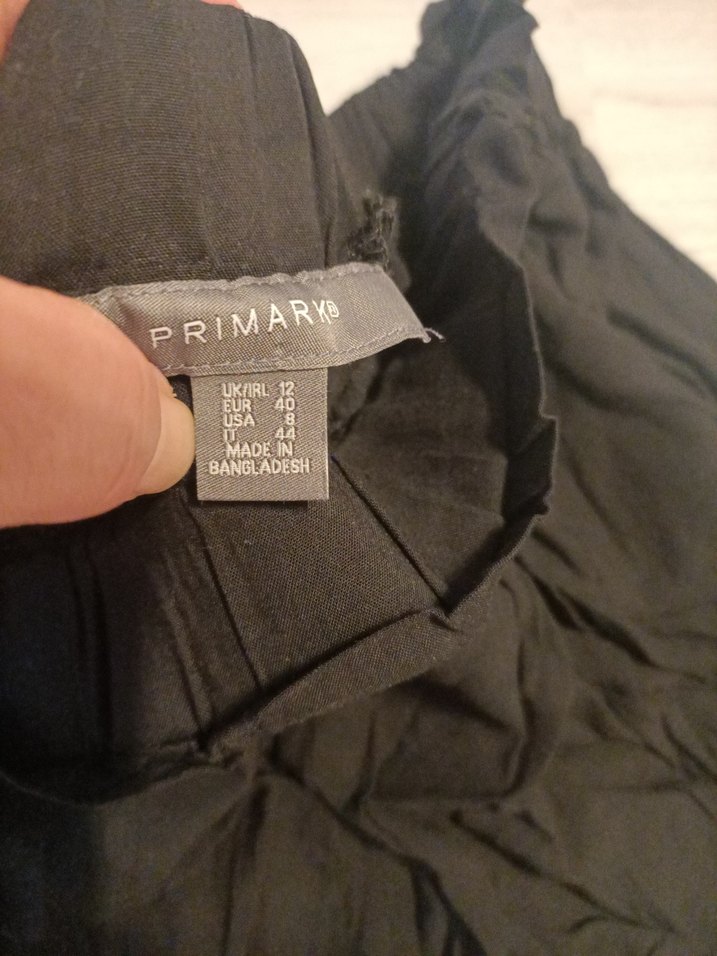 Primark 40 beden siyah kısa şort - Görsel 3