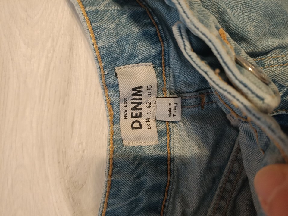 New look 42 beden kısa Jean şort - Görsel 3