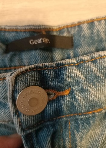 George 42 beden Jean şort - Görsel 2