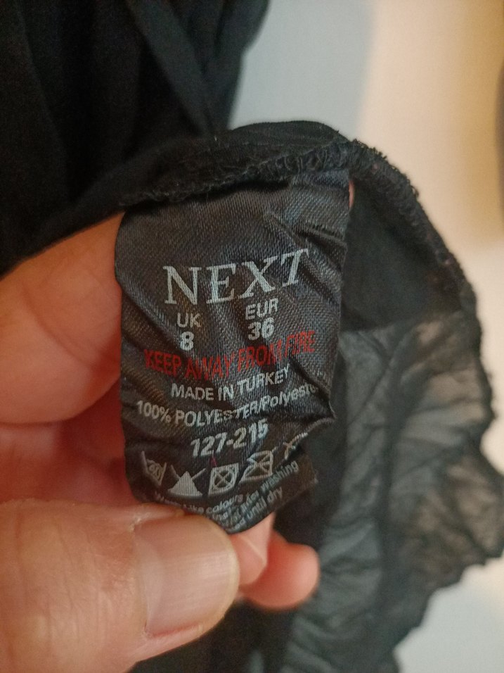 Next 36 beden siyah pareo - Görsel 4