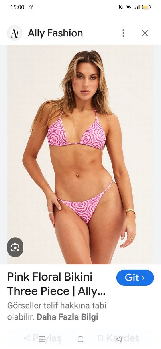 shein M beden bikini - Görsel 5