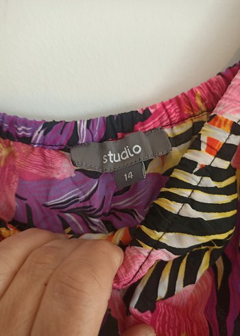 Stüdyo 42 beden şortlu tulum - Görsel 5