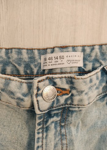 primark 46 beden kot şort - Görsel 2