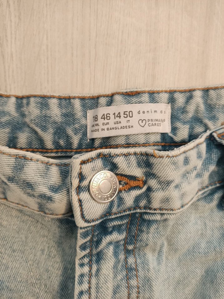 primark 46 beden kot şort - Görsel 2