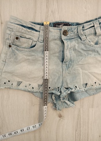 yurtdışından,38 beden Mini kot şort - Görsel 6