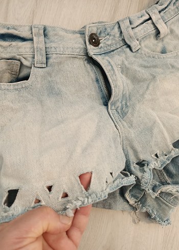 yurtdışından,38 beden Mini kot şort - Görsel 4