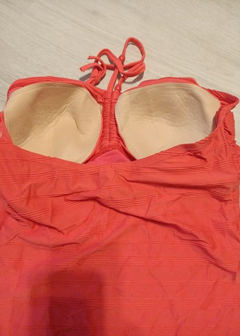 Ocean club 48 beden Kırmızı Strappy Bohem Kadın Mayo - Görsel 3