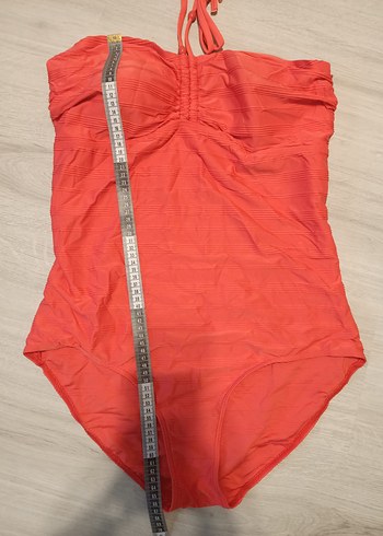 Ocean club 48 beden Kırmızı Strappy Bohem Kadın Mayo - Görsel 5