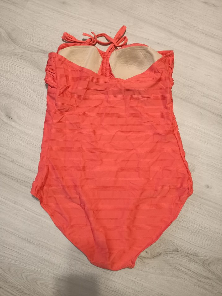 Ocean club 48 beden Kırmızı Strappy Bohem Kadın Mayo - Görsel 2