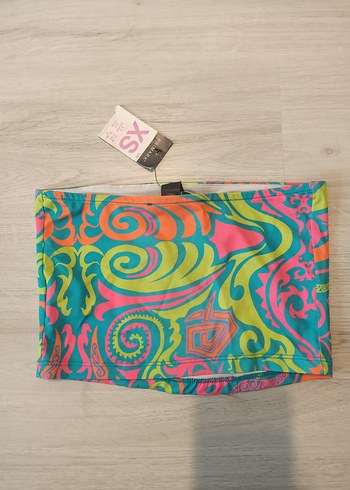 Primark xs straplez crop(yeni) - Görsel 3