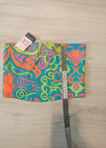 Primark xs straplez crop(yeni) - Görsel 5