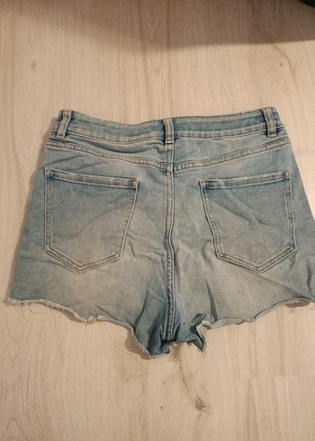 Next 36 beden Pastel Renkli Kadın Mini Denim Şort - Görsel 2