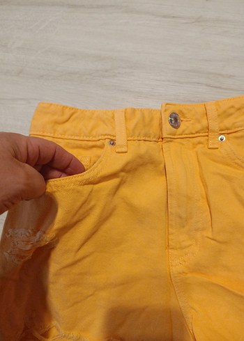primark 36 beden Mini Denim Şort - Görsel 3