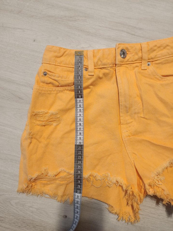 primark 36 beden Mini Denim Şort - Görsel 5