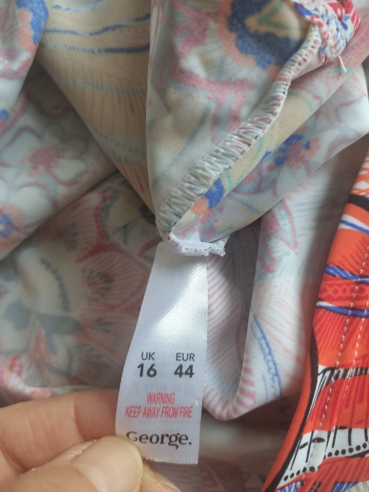 George 44 beden tankini üstü - Görsel 4