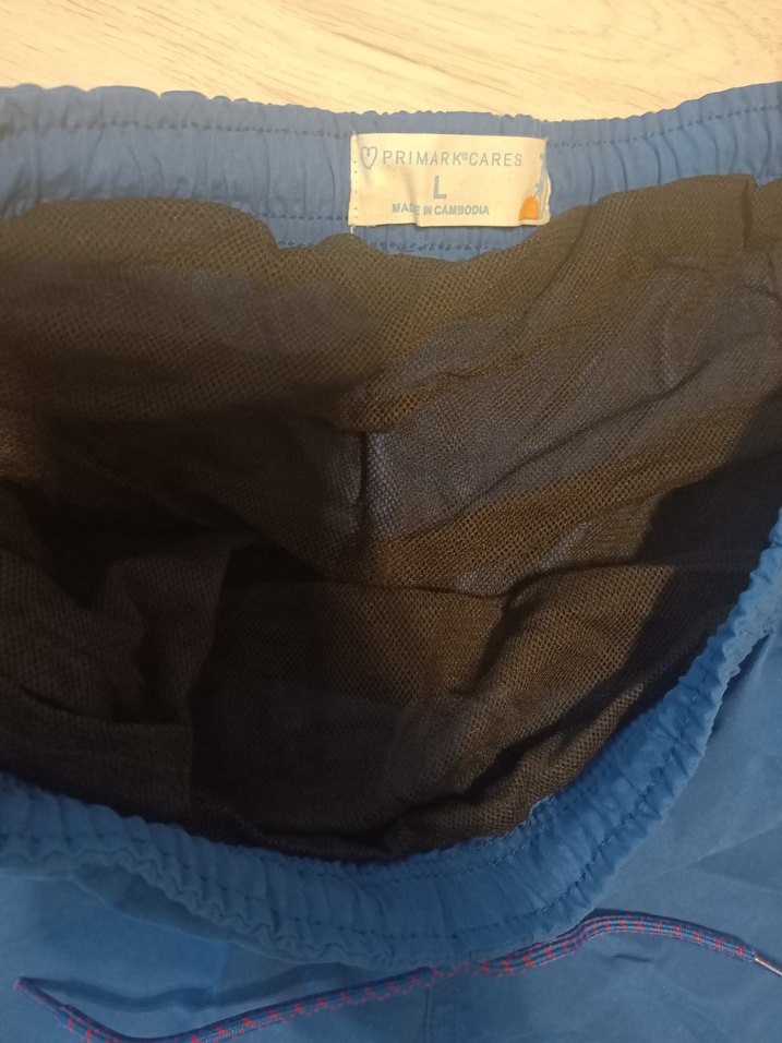 Primark L beden Erkek Lacivert Mini Deniz Şortu - Görsel 4