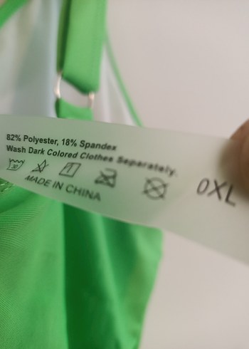 Shein 0XL yeşil mayo - Görsel 5