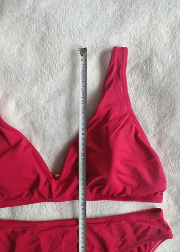 Marks and çok 44 beden Kırmızı Strappy Bikini Takımı - Görsel 6