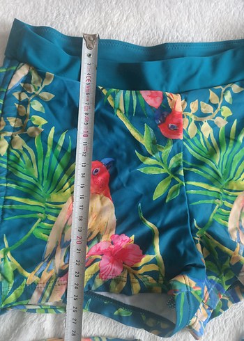 Shein S beden şortlu bikini altı - Görsel 4