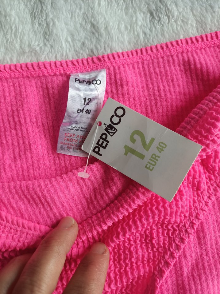 Pep&Co 40 beden.Pembe Kadın Bikini Altı Mini Kesim.yeni - Görsel 2