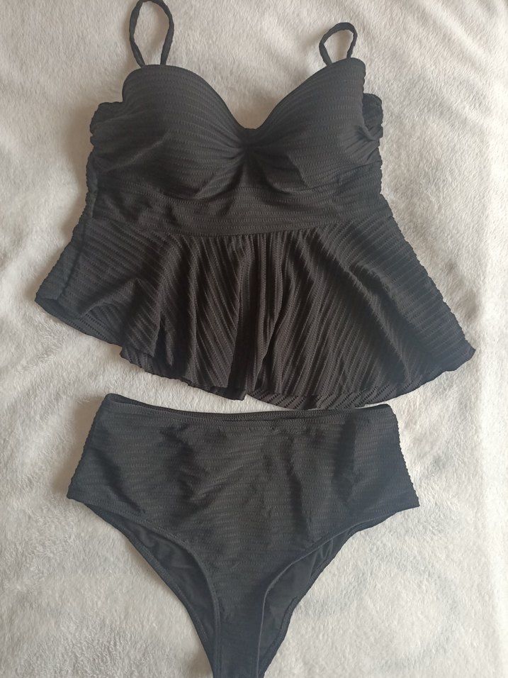 Shein L beden siyah tankini - Görsel 2