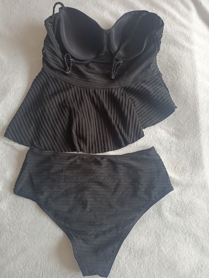 Shein L beden siyah tankini - Görsel 3