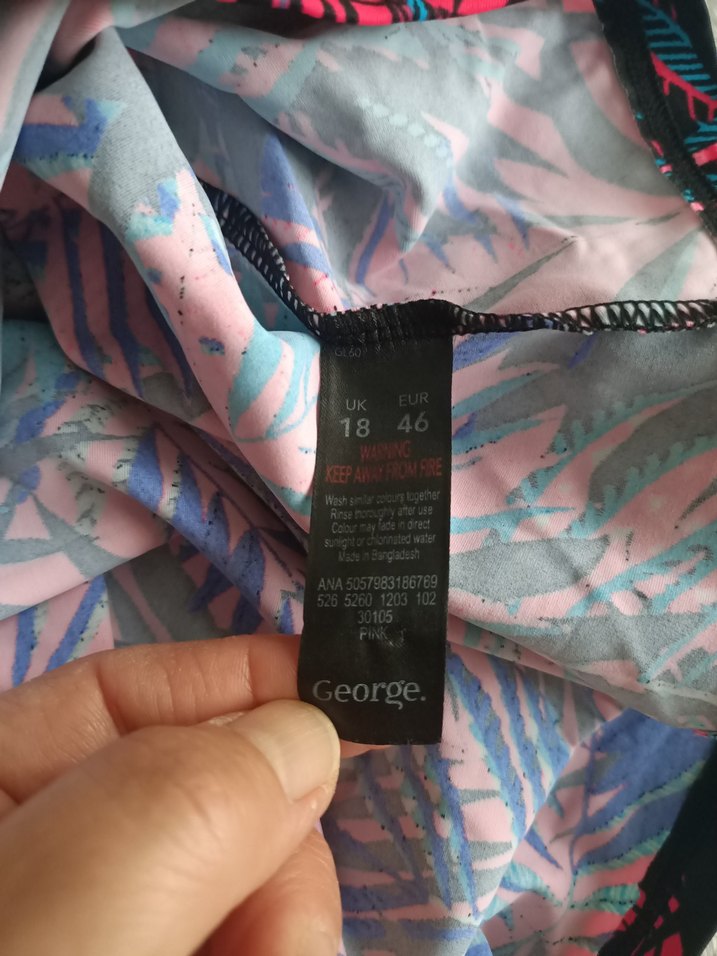 George 46 beden tankini üstü - Görsel 4