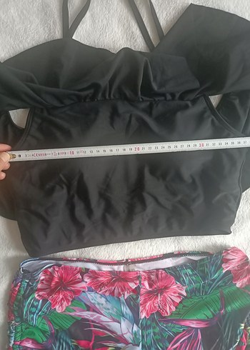 Shein L beden şortlu bikini - Görsel 8