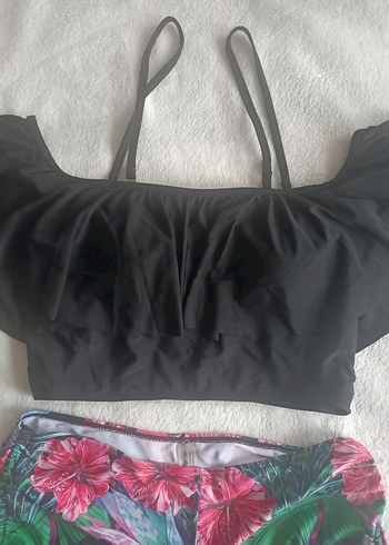 Shein L beden şortlu bikini - Görsel 5