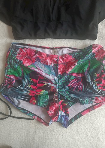 Shein L beden şortlu bikini - Görsel 4
