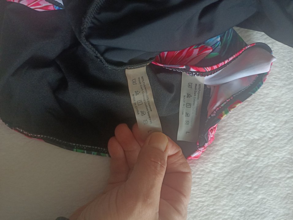 Shein L beden şortlu bikini - Görsel 3