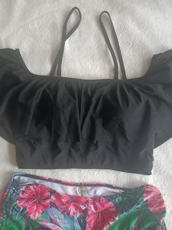 Shein L beden şortlu bikini - Görsel 5