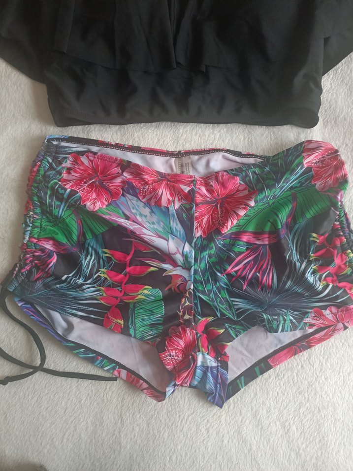 Shein L beden şortlu bikini - Görsel 4