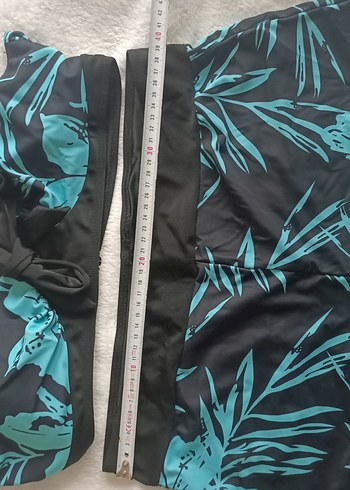 büyük beden şortlu bikini takımı - Görsel 5