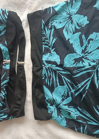 büyük beden şortlu bikini takımı - Görsel 2