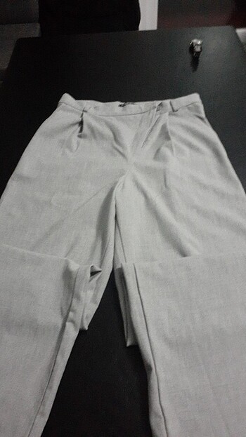 m Beden gri Renk Gri pamuk dokulu pantalon