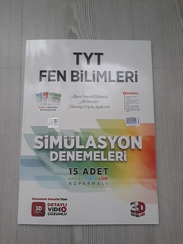 3D tyt fen bilimleri simülasyon denemeleri 
