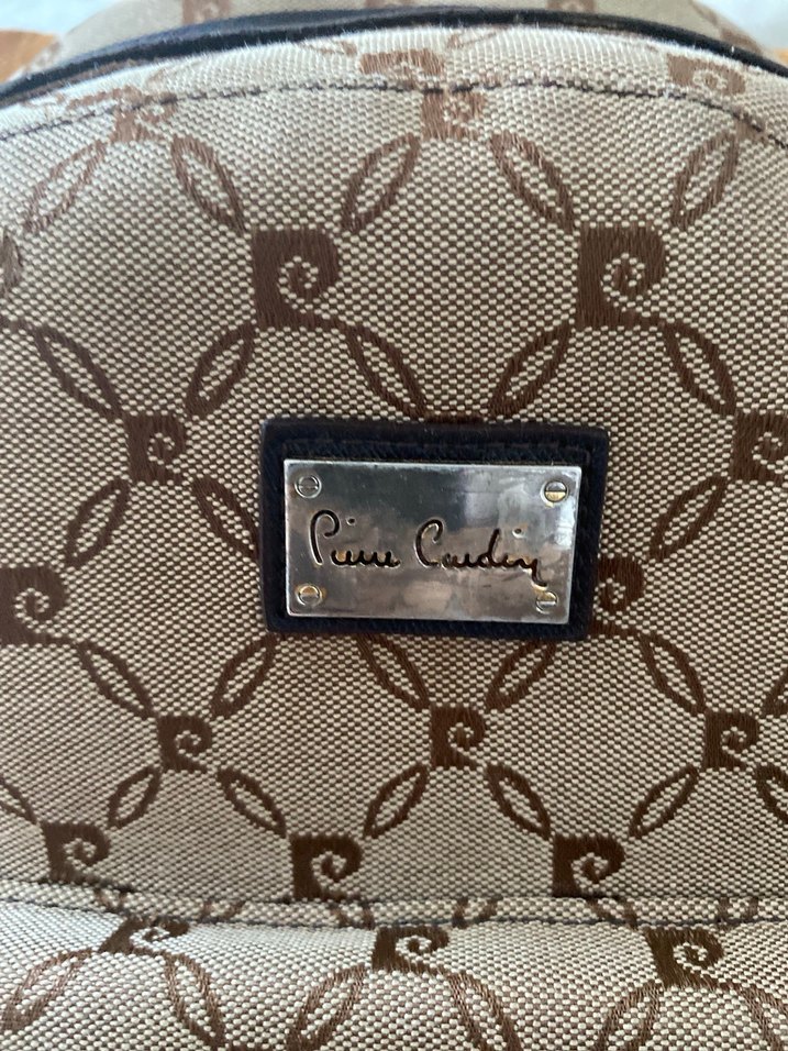 Kahverengi Deri Tokalı Kadın Sırt Çantası Pierre Cardin - Görsel 3