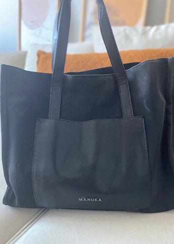 MANUKA Siyah Kadın Çanta - Görsel 3