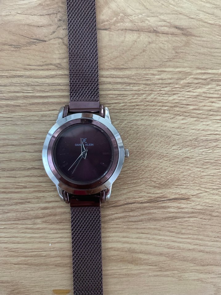 Kahverengi Minimalist Kadın Saat - Görsel 2