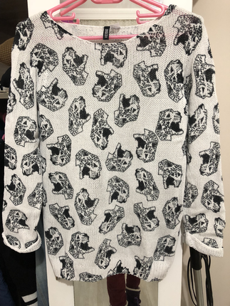 s Beden H&m Desenli kazak