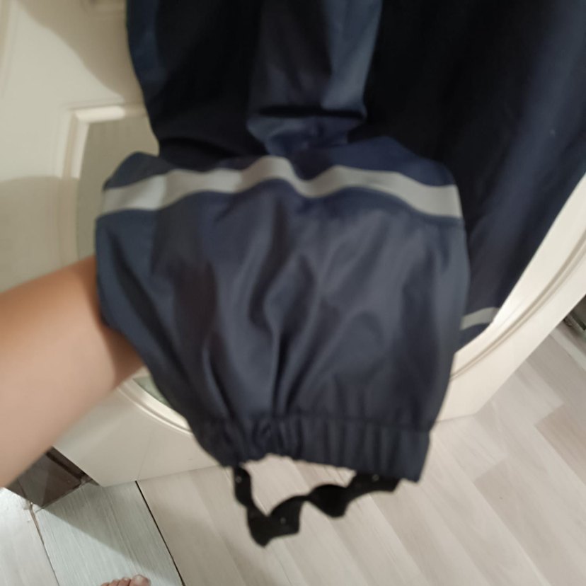 Kadın Lacivert Midi Askılı Tulum - Görsel 4