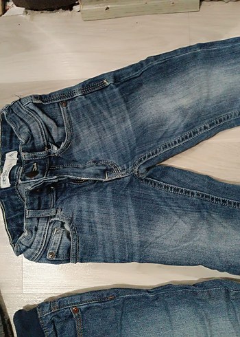 Gri Erkek Çocuk Kot Pantolon - Görsel 3