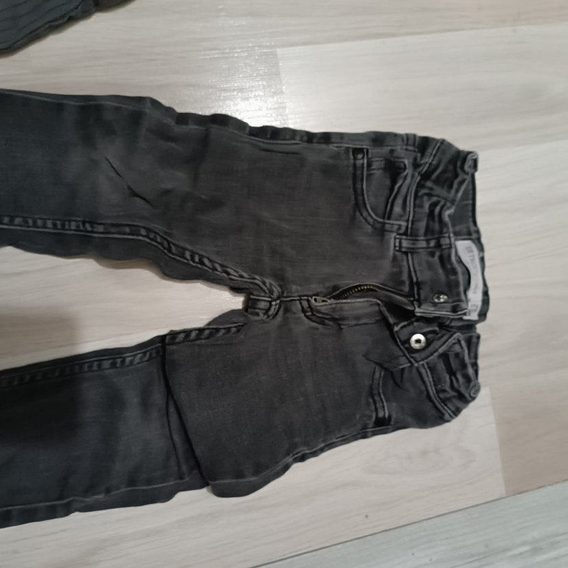 Gri Erkek Çocuk Kot Pantolon - Görsel 5