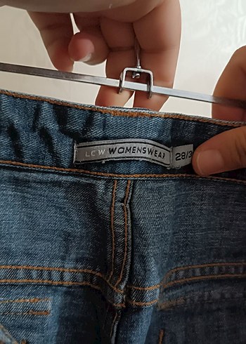 Bol Kesim Midi Kot Pantolon - Görsel 3